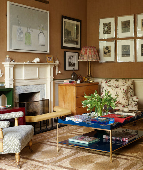 LARGE BELLES RIVES COFFEE TABLE