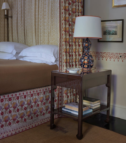 NARROW GAZEBO BEDSIDE TABLE