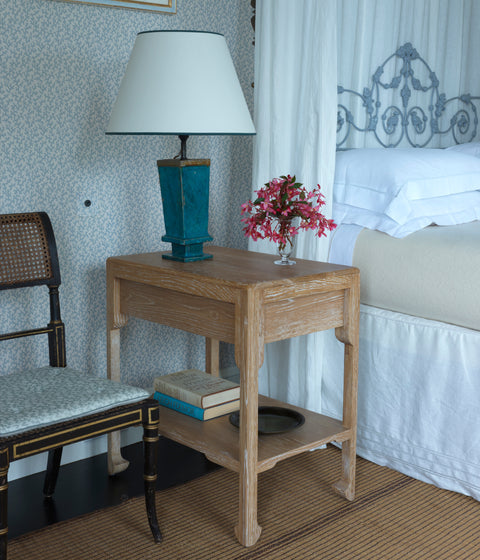 NARROW GAZEBO BEDSIDE TABLE